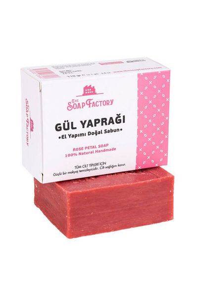 The Soap Factory Handmade Herbal Rose Soap 110 Gr