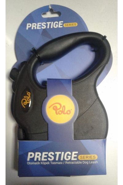 Polo Prestige Flexi Black Automatic Dog Collar S 4m/10kg