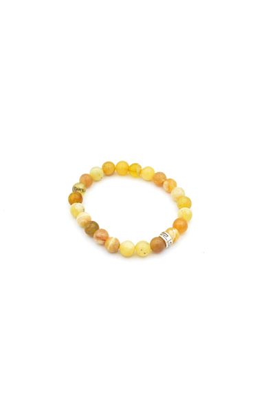 Murty99 1. Quality Natural Yellow Opal Stone Bracelet