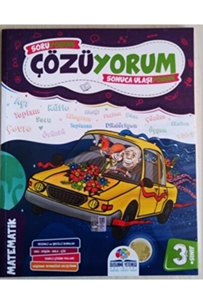 Düşünme Yeteneği Yayınları Düşünme Yeteneği 3.sınıf Soruyorum Çözüyorum Matem...