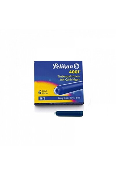 Pelikan Dolmakalem Kartuşu 4001 Küçük Mavi 6lı