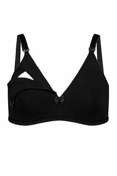 by İGP Ženski crni Modal premium udoban Bez korpica grudnjak za trudnice i do...