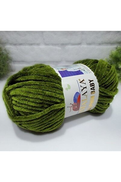 Himalaya Yeşil 5 Adet Dolphın Baby Örgü İpi 80361