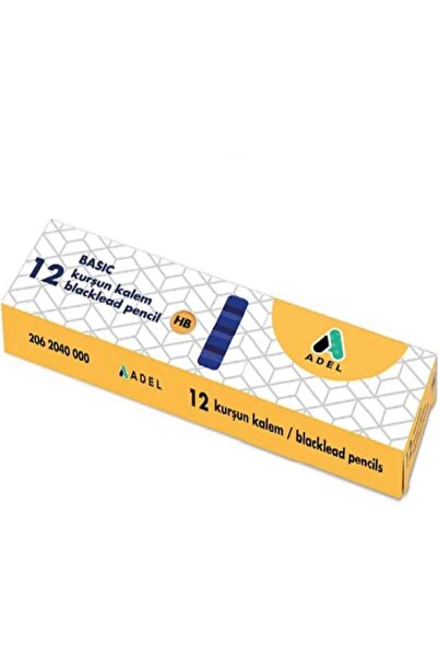 Adel قلم رصاص أساسي موديل 2019 - Hb مع ممحاة