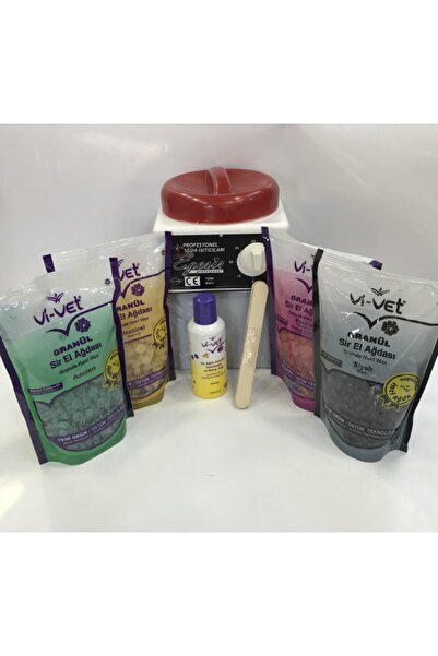 Vi-vet Egesir Kazan Soyulan Ağda 4lü Set