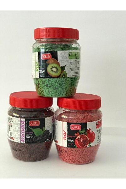 GÖKÇE ORALET Karadut-Kivi-Nar 300 gr 3 Adet