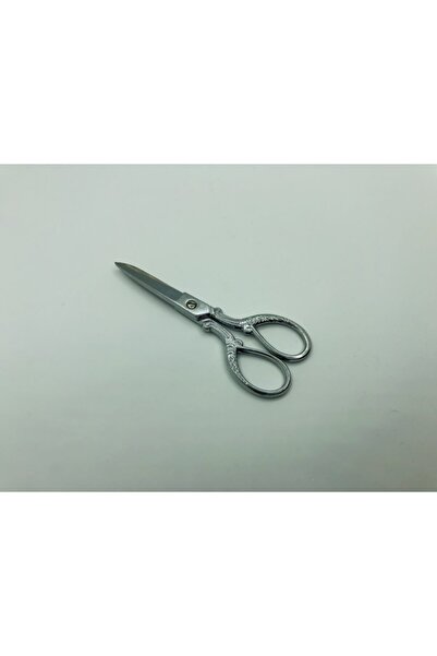 OzanTuhafiye Vintage Dikiş Nakış Söz Nişan Makası Retro Gümüş