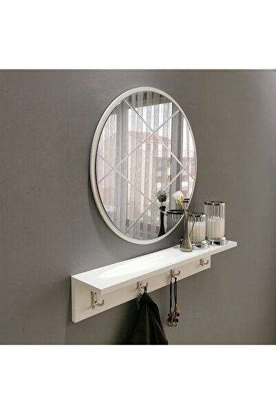 NEOstill Füme Aynalı Vestiyer Portmanto