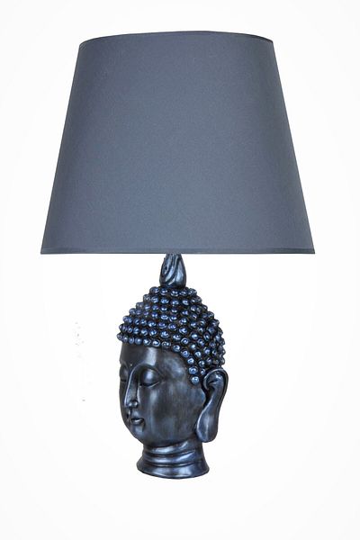Qdec Cobalt Navy Blue Modern Design Large Buddha Lampshade