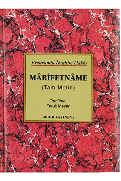 Bedir Yayınları Marifetname - Erzurumlu Ibrahim Hakkı