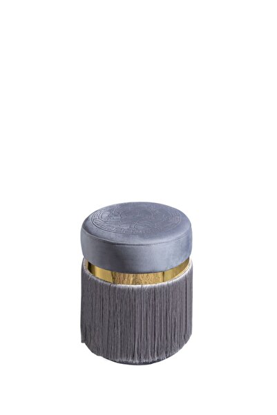 Anje Koltuk Gri Charisma Puf