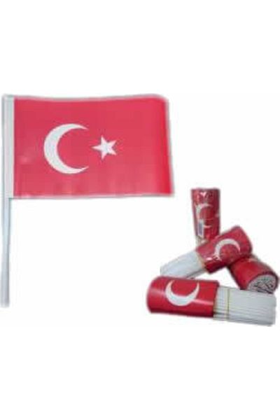 Vatan Vt801 100-Piece Slatted Paper Turkish Flag