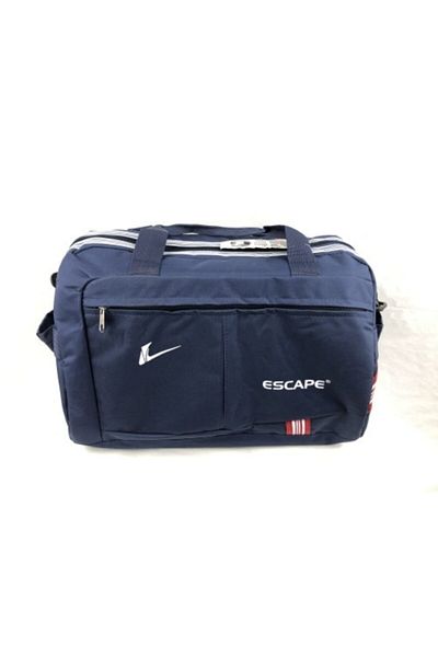 ESCAPE Unisex Navy Blue Sports Bag