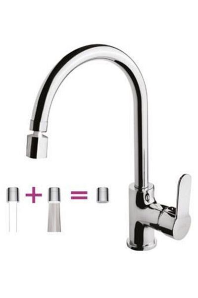 Newarc 971531D Domino Sink Faucet - With Rotating Aerator