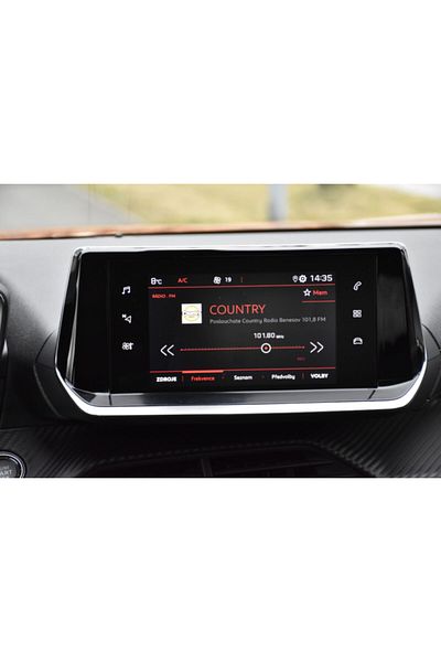 ael-tech White Peugeot New 2008 Navigation 7 Inch 9h Nano Screen Protector