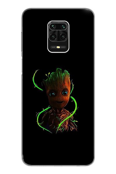 Spoyi Baby Groot Design Super Transparent Silicone Phone Case Xiomai Redmi No...