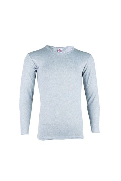 Ceylanoğlu Ανδρικό γκρι θερμικό μακρυμάνικο εσώρουχο μεγέθους Xxl