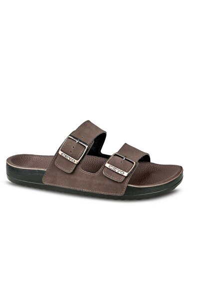 Ceyo Men's Anatomical Slippers - Bahama-10 Brown