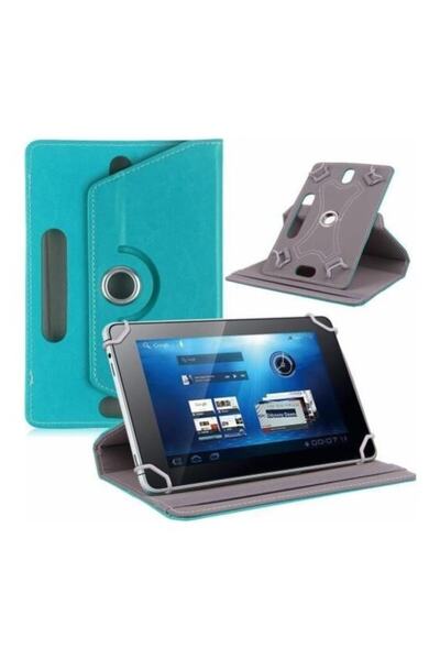 Universal Samsung Galaxy Tab A7 Sm-t500 Standlı Ve 360° Dönebilen Tablet Kılıfı