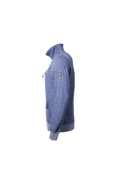 Cresta Men's Blue Outdoor Zippered Jacket