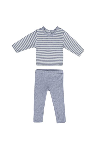 Miespiga Unisex Baby Striped Pajama Set