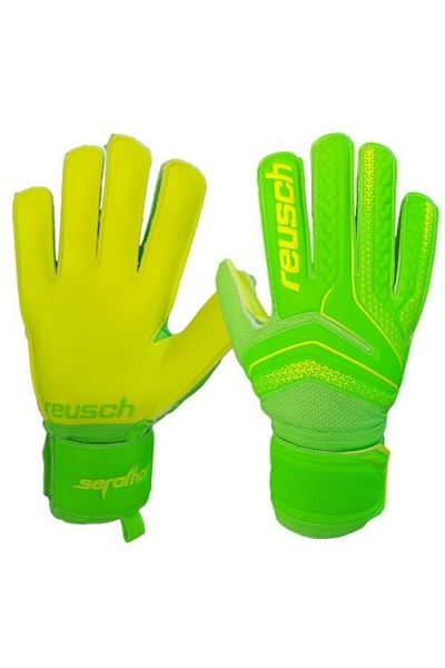 Reusch Green Serathor Goalkeeper Glove