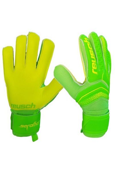 Reusch Green Serathor Goalkeeper Glove