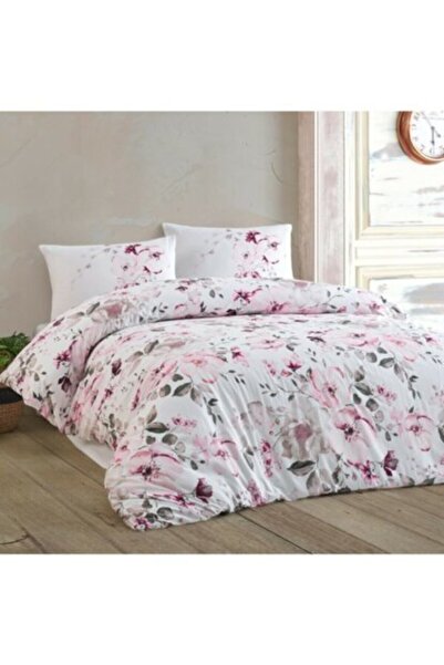 Schafer Flora Çift Kişilik Ranforce Nevresim Takımı