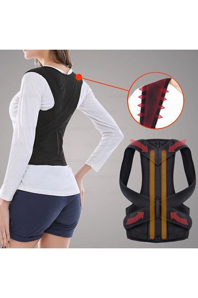 ZEYZEN Upright Posture Corset Sitting Walking Apparatus Waist Back Underwire Back and Waist Corset