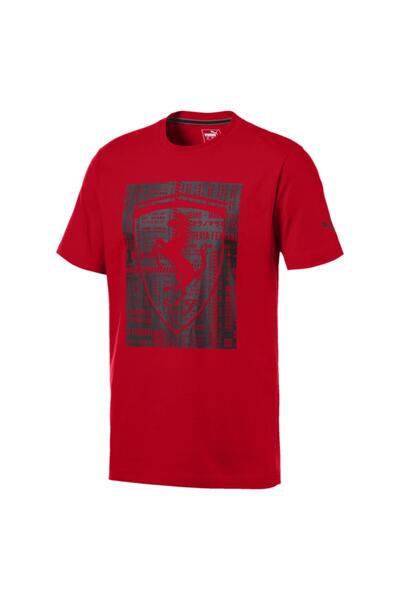 Puma Ανδρικό T-Shirt Ferrari Big Shield
