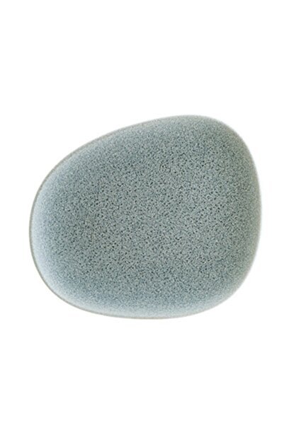 Bonna Porselen Luca Mavi Vago Düz Tabak 24 Cm