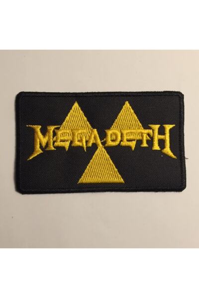 StüdyoÜmitTişört Megadeth Peach, Joint and Jeans Patches