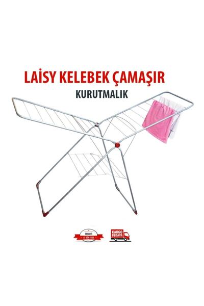 Genel Markalar Laisy Kelebek Katlanabilir Çamaşır Askılığı
