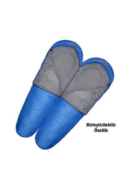 Evolite 2 Combinable Alfa Pro Sleeping Bags 0ºc Mummy Type Blue