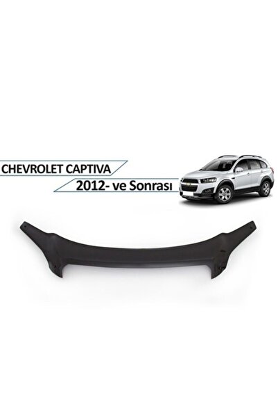 NamTuning Chevrolet Captiva 2013+ Kaput Rüzgarlığı Parlak Siyah