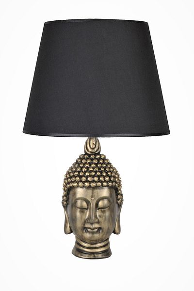 Qdec Gold Black Modern Design Large Buddha Lampshade