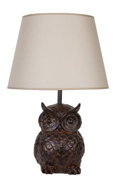 Qdec Modern Design Owl Lampshade Brown Beige qdecbay018
