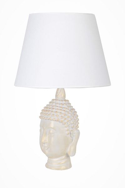 Qdec White Modern Design Large Buddha Lampshade