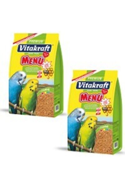Vitakraft Menu Premium Ballı Muhabbet Kuşu Yemi 1000 Gr X 2 Adet