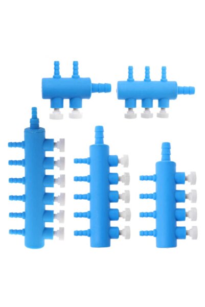 Mixpet Akvaryum Plastik Hava Dağıtıcı 5 Çıkışlı