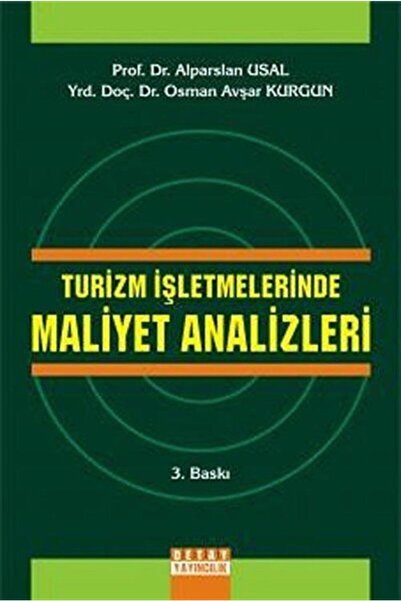 Detay Yayıncılık Turizm Işletmelerinde Maliyet Analizleri
