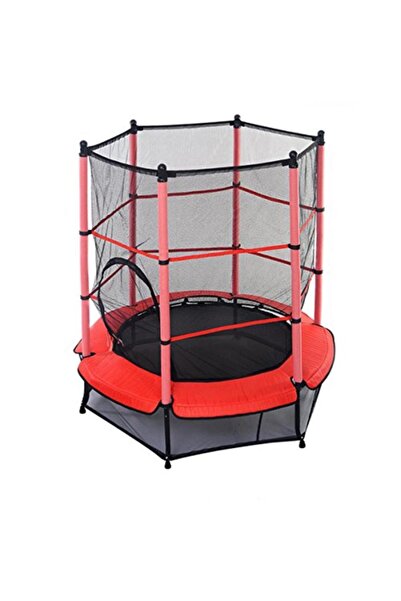 GÜVEN ترامبولين للأطفال مقاس كبير 140 سم مع شبكة حماية