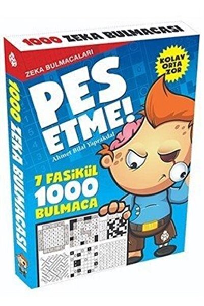 Uğurböceği Yayınları Zeka Bulmacaları Pes Etme 7 Fasikül