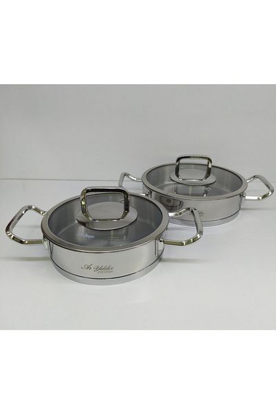 Aryıldız Vento Prestige - 4 Piece Stainless Steel Pan Set