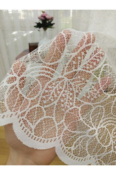 Esse Home Custom Knitted Textured Tulle Curtain, 100x260, Tight Pleat, 1/3