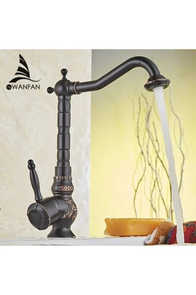 OEM بالوعة المطبخ بالوعة الحمام الحنفية العتيقة الأسود الجديد