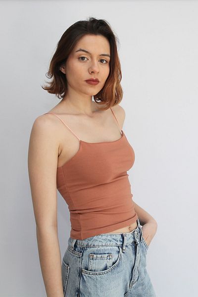 Rosse Butik Дамско бюстие с презрамки и цвят на лук