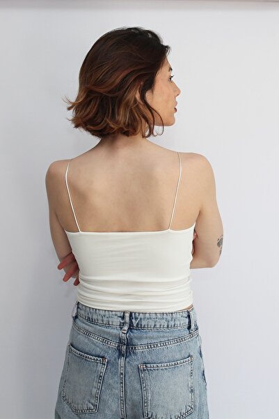 Rosse Butik Жіночий бюстгальтер з бретельками кольору екрю