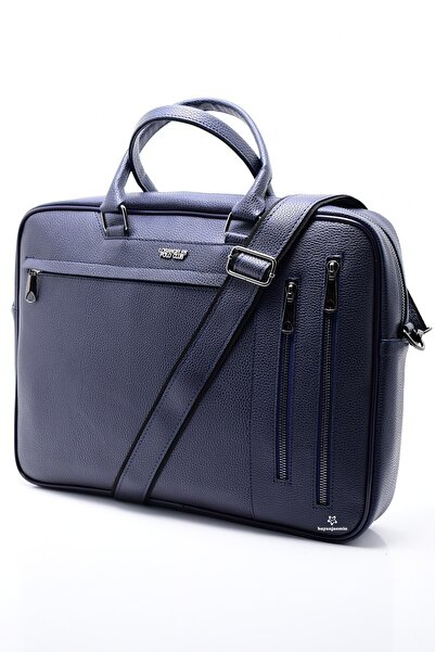 LOS ANGELES POLO CLUB Унісекс темно-синій портфель для ноутбука