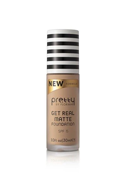 Flormar Pretty By Flormar Get Real Matte Beige Fondöten 006 8690604603565